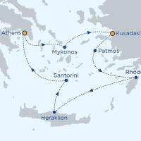 КРУИЗ 5 ГРЪЦКИ О-ВА И КУШАДАСЪ 4 нощувки 2026